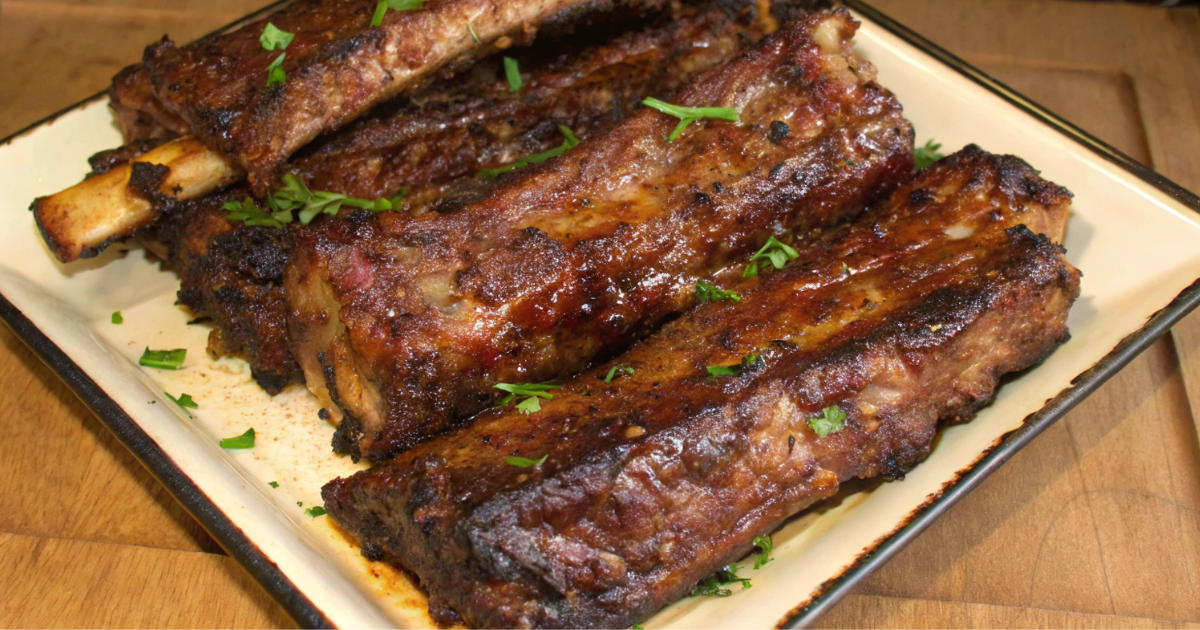 Beef Ribs in the Oven