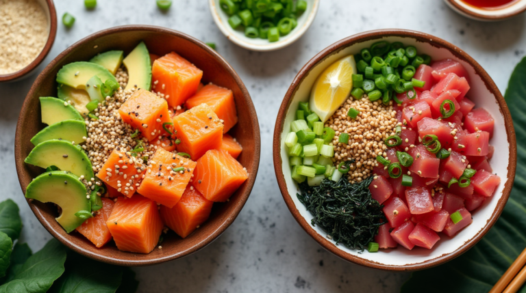 salmon poke