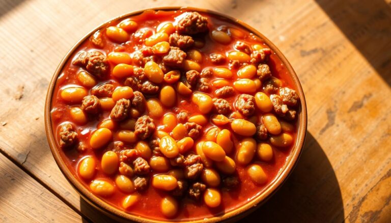 baked beans with ground beef recipe