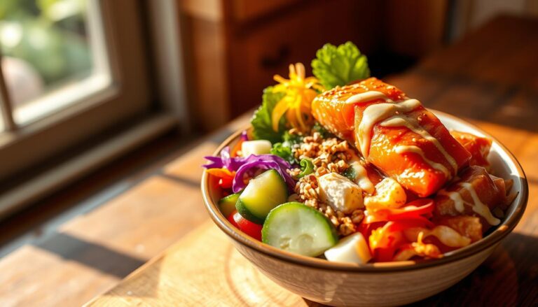 salmon poke bowl recipe